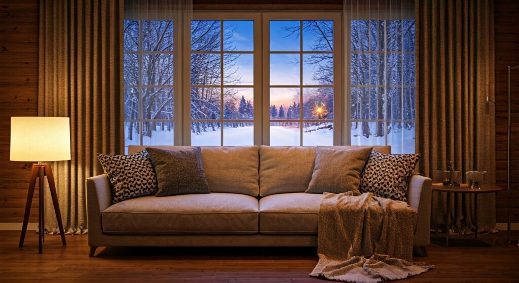 indoor,photo,of,a,cozy,indoor,living,room,creating,warmth